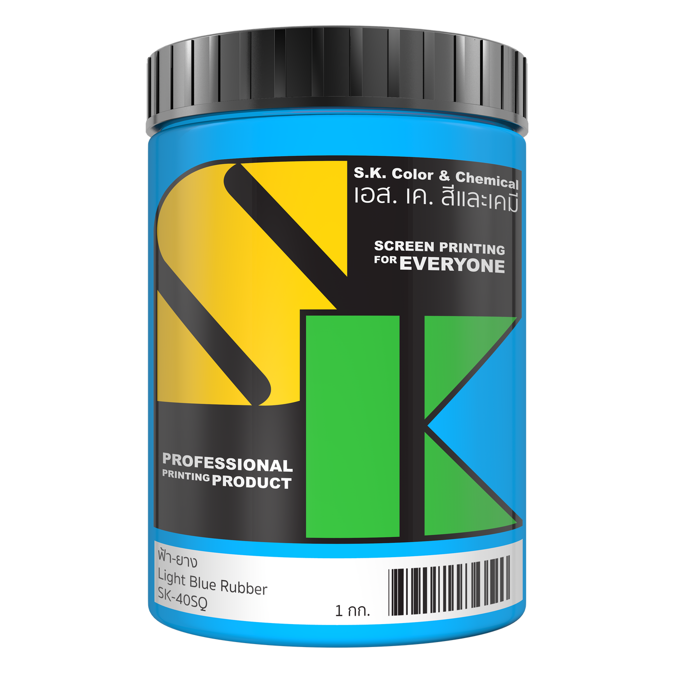 สีลอยสูตรน้ำ Matte Rubber Water Based Inks