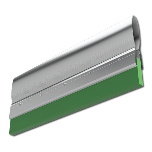 แปรงปาดสีสกรีน อลูมิเนียม ยางตัวยู (9mm) U Shape Aluminum Squeegee U9-4RGA85 - SK Screen Printing Supplies