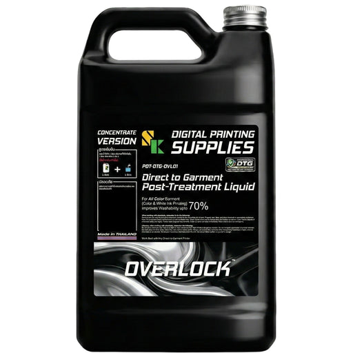 น้ำยาโพสทรีต DTG SK OverLock POT-DTG-OVL01 แกลลอนสีดำ