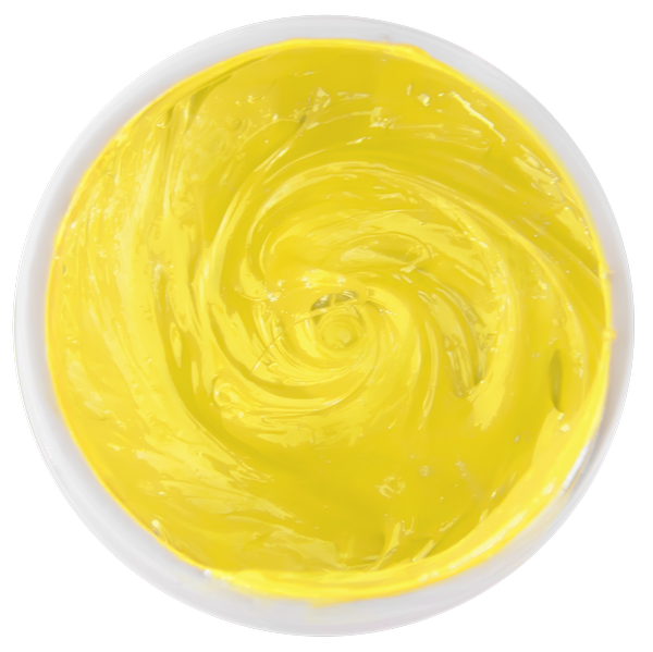 สีเหลืองจันทร์ยางสูตรน้ำ Yellow Rubber Ink SK-40012 - SK Screen Printing Supplies