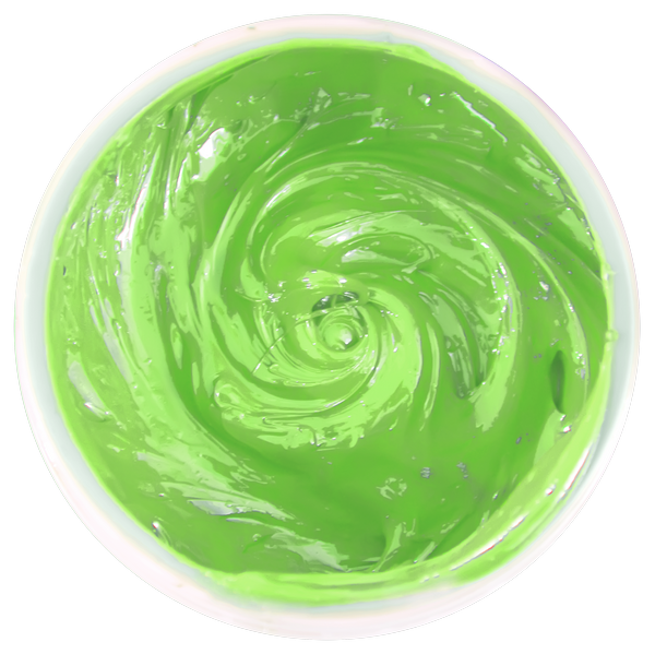 สีเขียวตองยางสูตรน้ำ Light Green Rubber Ink SK-40368 - SK Screen Printing Supplies