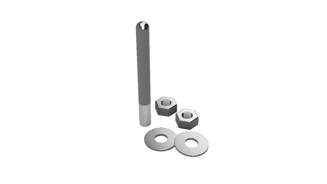 หลักบังคับบล็อกแบบเดือย Vertical Controller Pin E-FC-P-6-B - SK Screen Printing Supplies