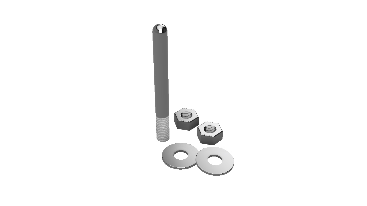 หลักบังคับบล็อกแบบเดือย Vertical Controller Pin E-FC-P-6-B - SK Screen Printing Supplies