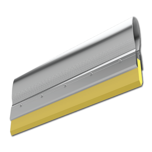 แปรงปาดสีสกรีน อลูมิเนียม ยางตัววี (7mm) V Shape Aluminum Squeegee V7-4RGA85 - SK Screen Printing Supplies