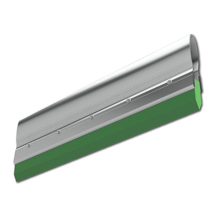 แปรงปาดสีสกรีน อลูมิเนียม ยางตัววี (9mm) V Shape Aluminum Squeegee V9-4SBA65 - SK Screen Printing Supplies
