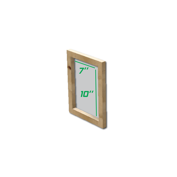 บล็อกสกรีน ไม้พารา ขนาด (วัดใน) 7"x10" Plywood Frame WFI-110710-/100/120/ - SK Screen Printing Supplies