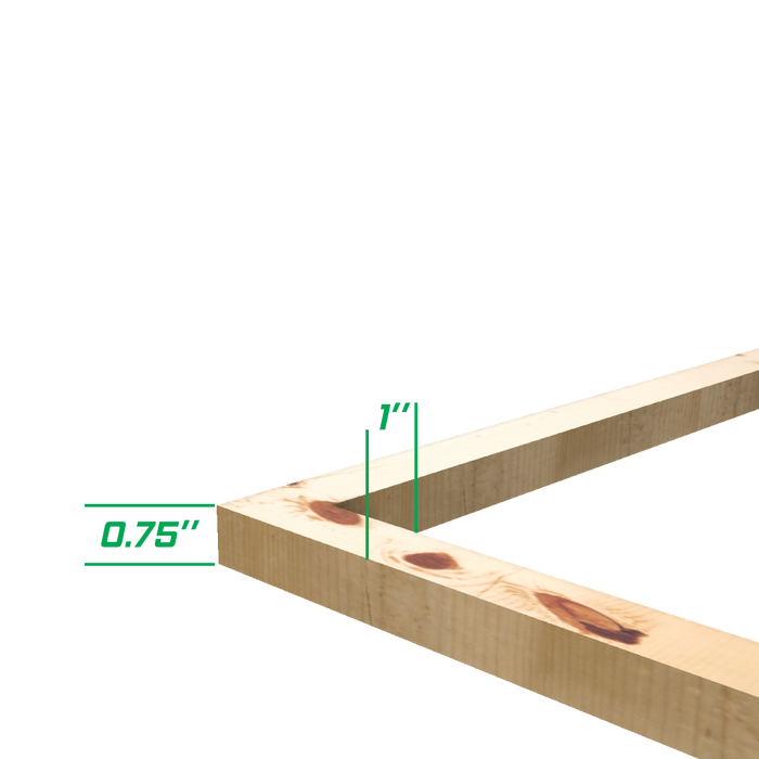 บล็อกสกรีน ไม้พารา ขนาด (วัดใน) 7"x10" Plywood Frame WFI-110710-/100/120/ - SK Screen Printing Supplies