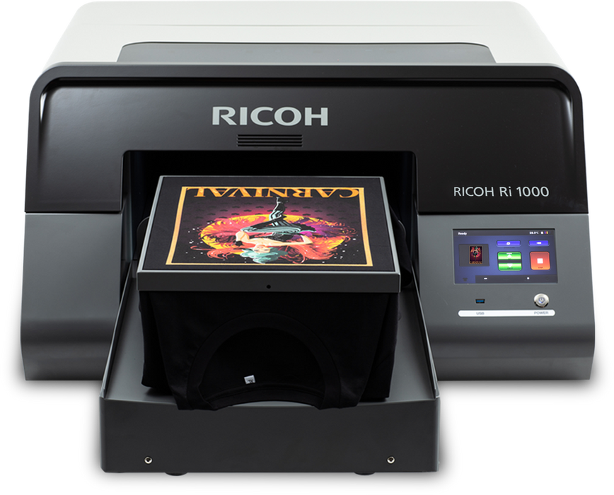 เครื่องปริ้นท์เสื้อ Ricoh Ri1000 DTG - SK Screen Printing Supplies