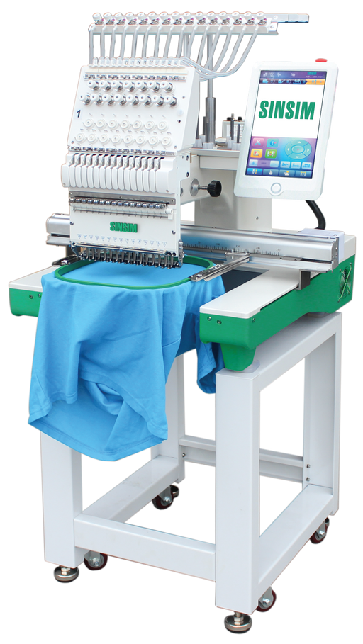 เครื่องจักรปักคอมพิวเตอร์ ยี่ห้อ ซินซิม Automatic Embroidery Machine SINSIM by HK SC-1501